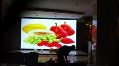 食尚阁酒楼P5全彩LED显示屏